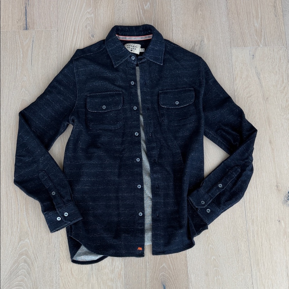 The Normal Brand Textured Knit Shirt